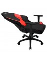 Aerocool ADMIRALBR Silla Gaming Profesional, Cojines Acolchados, Tecnología Air, Negro Rojo