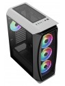 Aerocool AEROONEDUOWHV1 Caja Gaming ATX 4xVentiladores ARGB Blanco